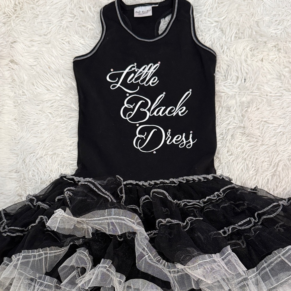 Ooh! La, La! Couture Black and White Tutu Dress